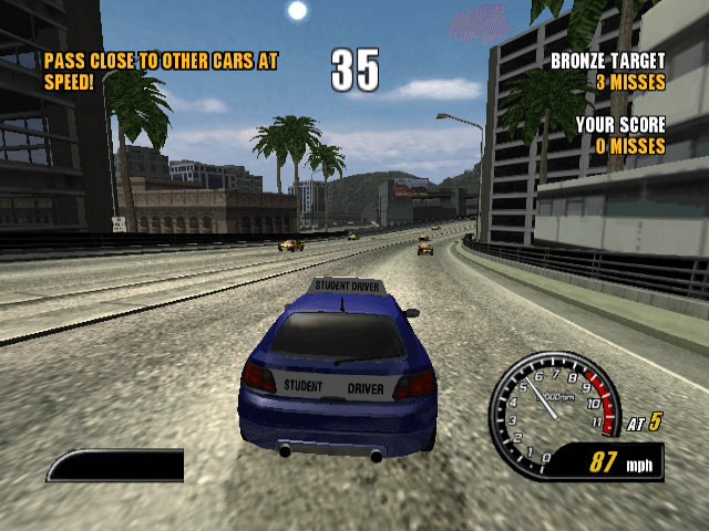 Burnout 2 Point of Impact screenshot 5 for Gamecube